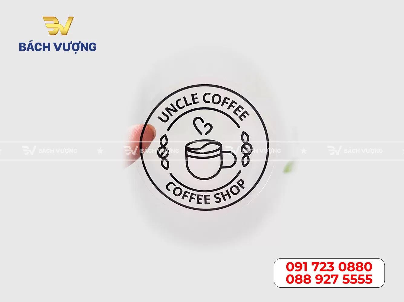 In tem decal nhựa trong