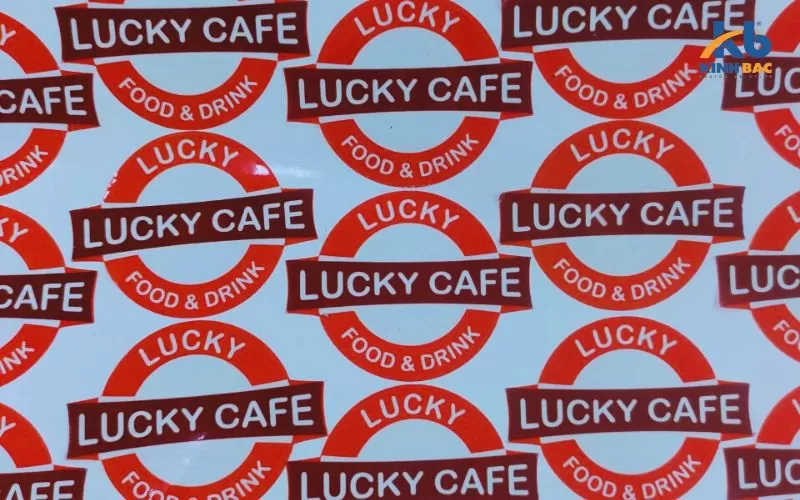 Một số mẫu tem decal giấy nổi bật 