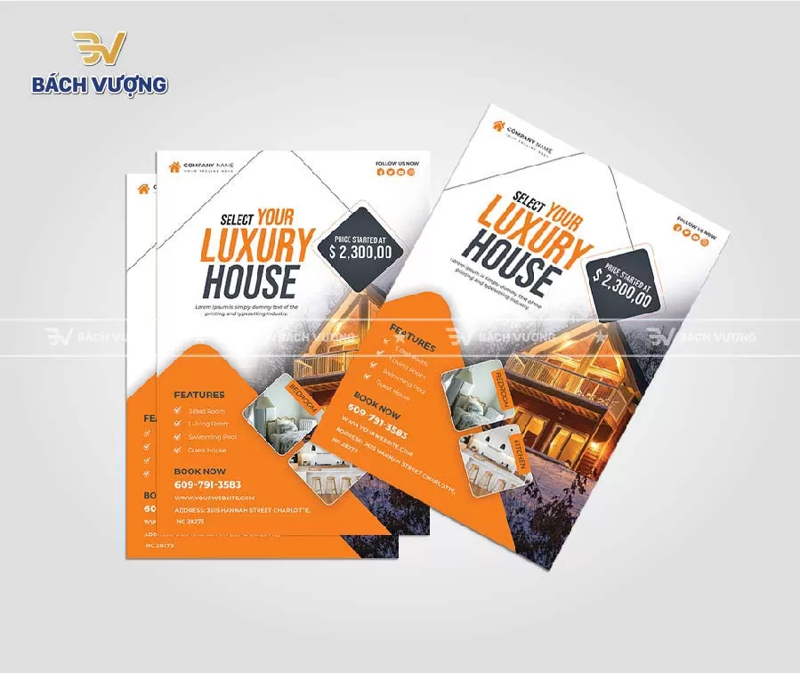 In tờ rơi số lượng ít