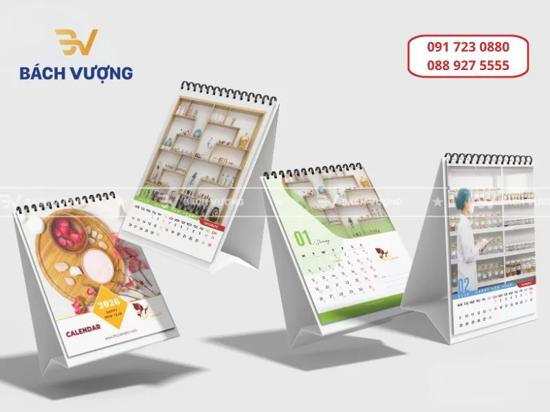In lịch để b&agrave;n - B&aacute;ch Vượng