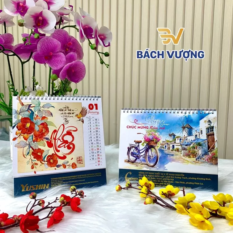 In lịch để b&agrave;n gi&aacute; rẻ - B&aacute;ch Vượng
