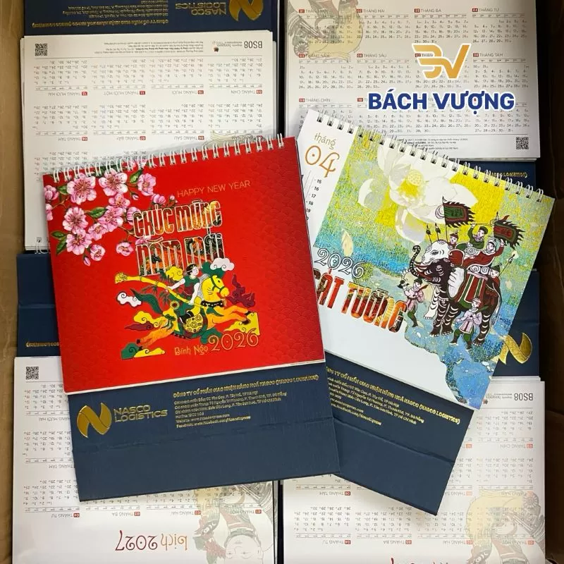 In lịch để b&agrave;n gi&aacute; rẻ - B&aacute;ch Vượng