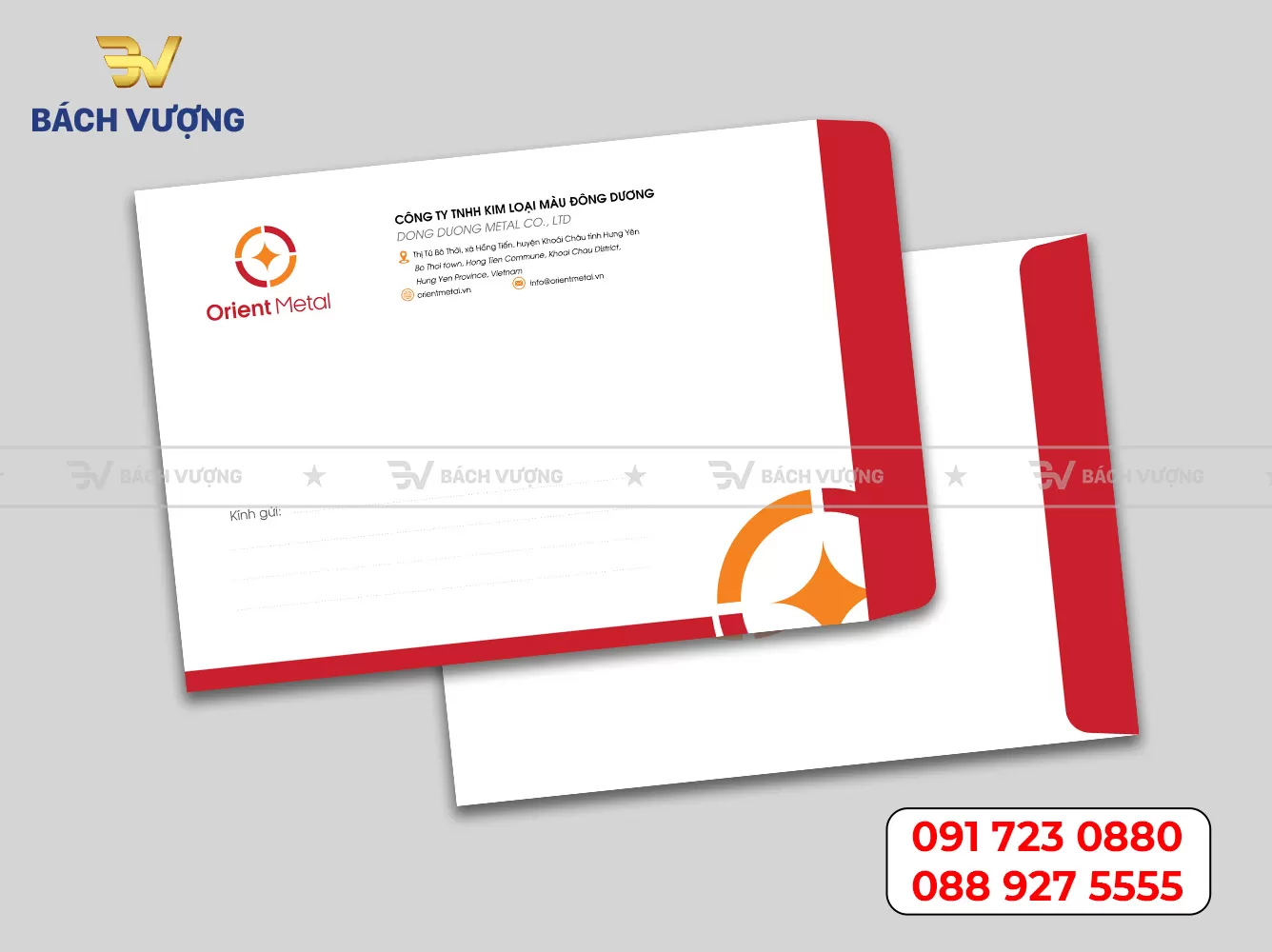 In phong bì thư số lượng ít