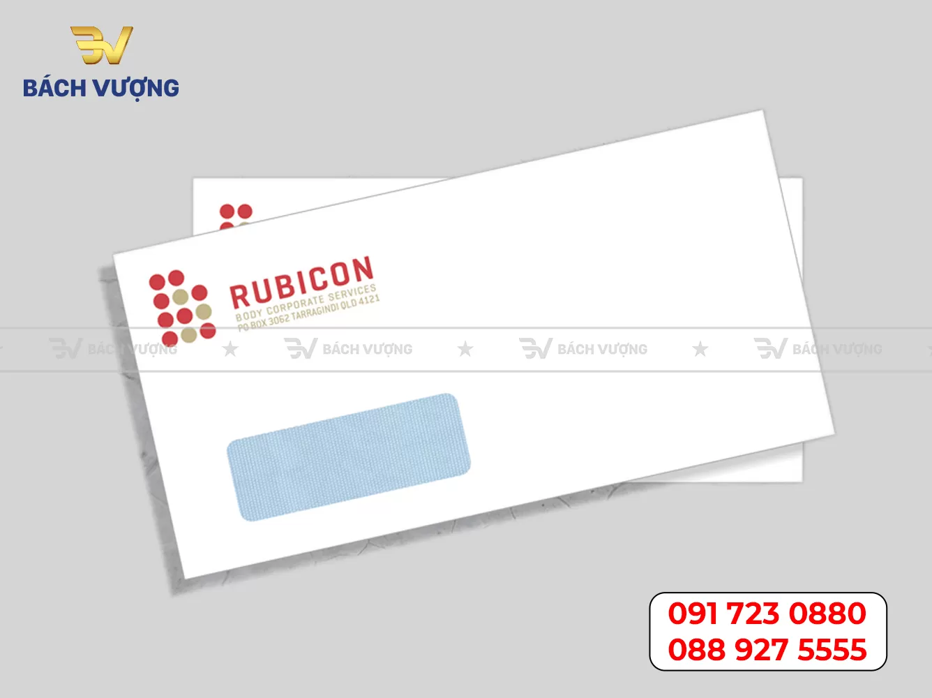 In phong bì thư số lượng ít