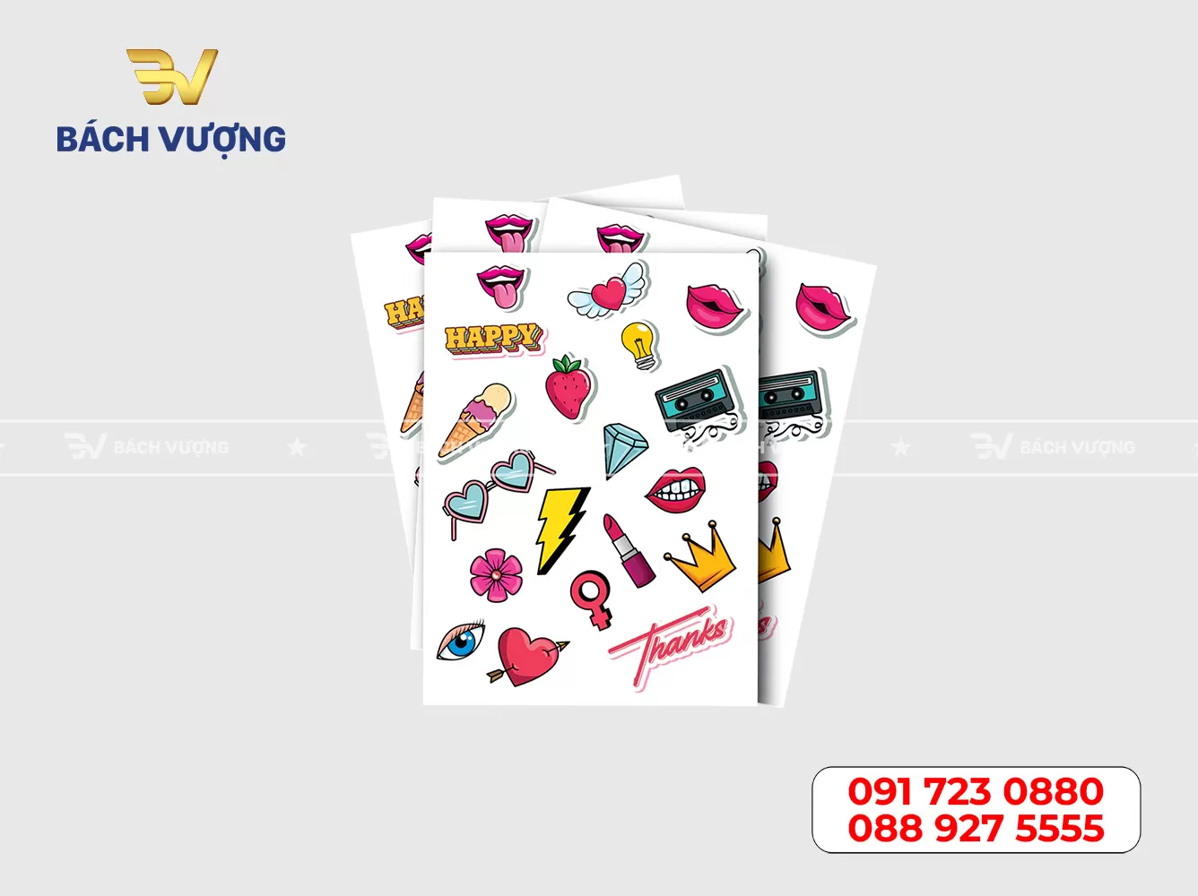 in sticker tại hà nội