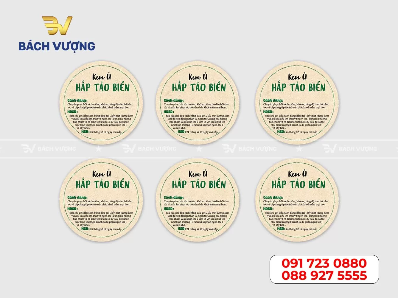 in decal giấy kraft số lượng ít