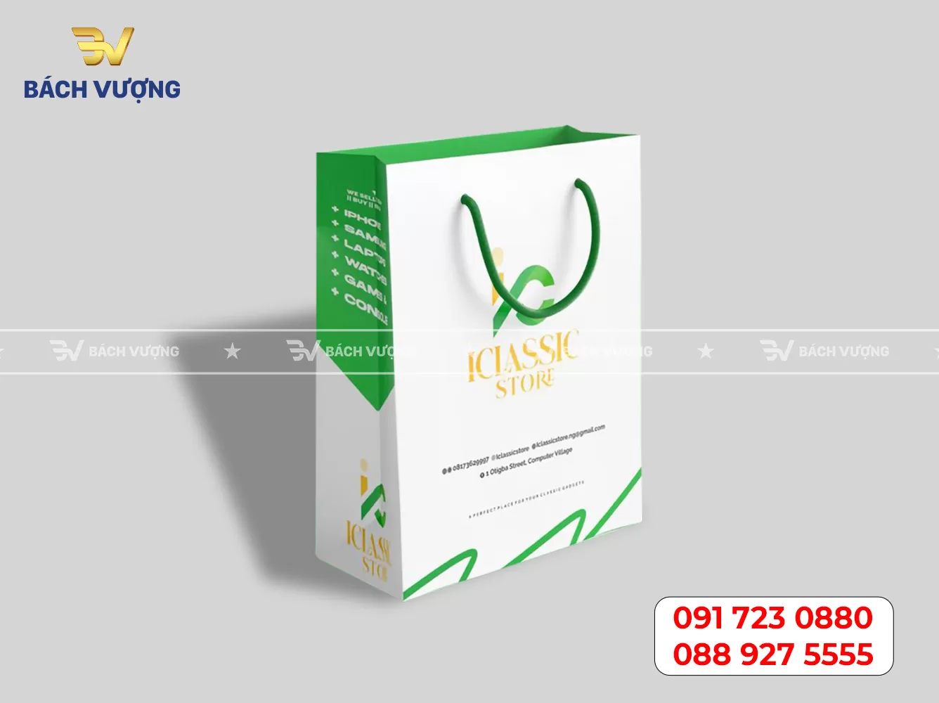 in túi giấy đựng quà