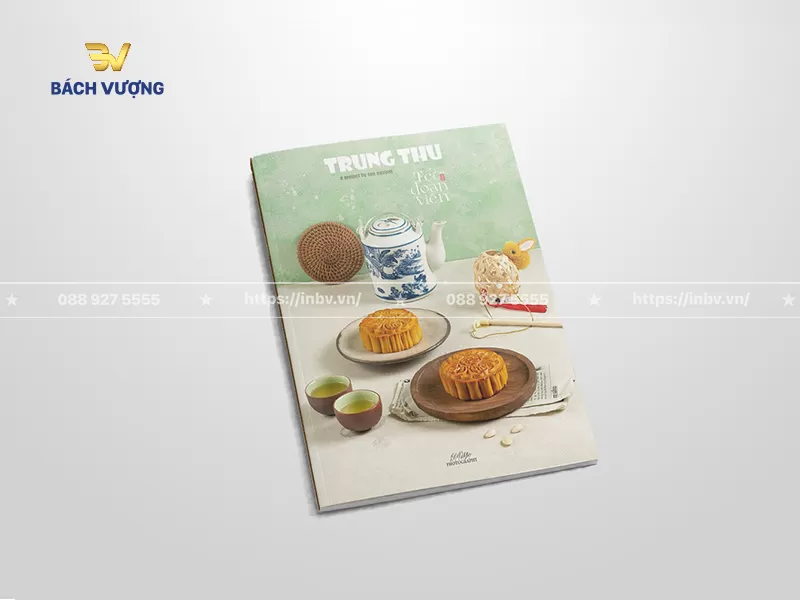 Mẫu catalogue b&aacute;nh trung thu hiện đại