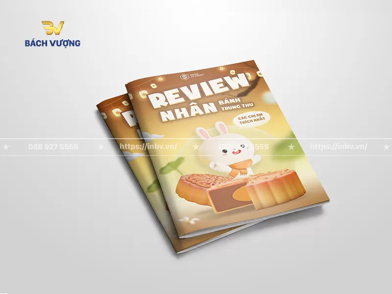 Mẫu catalogue dạng review b&aacute;nh trung thu
