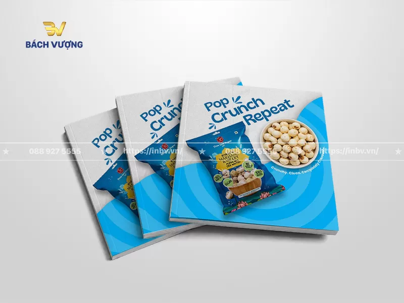 Mẫu catalohgue bao b&igrave; cho hạt & đồ ăn dinh dưỡng