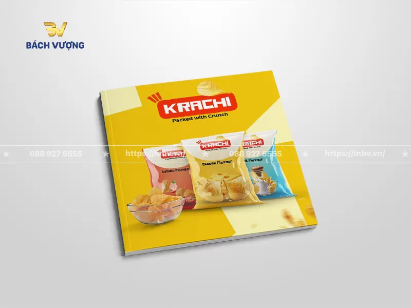 Mẫu catalogue bao b&igrave; thực phẩm khoai t&acirc;y chi&ecirc;n