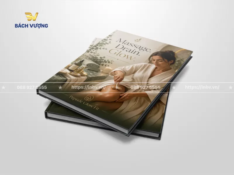 Mẫu catalogue b&igrave;a cứng dịch vụ spa chăm s&oacute;c da