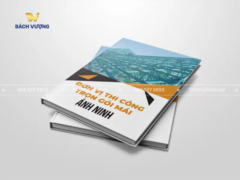 Mẫu catalogue b&igrave;a cứng đơn vị x&acirc;y dựng thi c&ocirc;ng