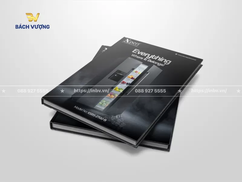 mẫu catalogue đồ gia dụng điện lạnh th&ocirc;ng minh thiết kế b&igrave;a đen sang trọng