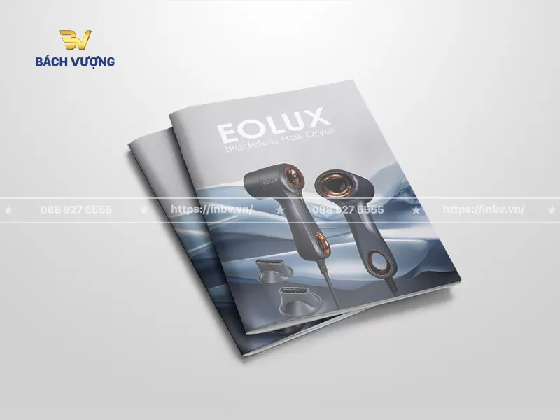 mẫu catalogue đồ gia dụng m&aacute;y sấy t&oacute;c c&ocirc;ng nghệ cao sang trọng