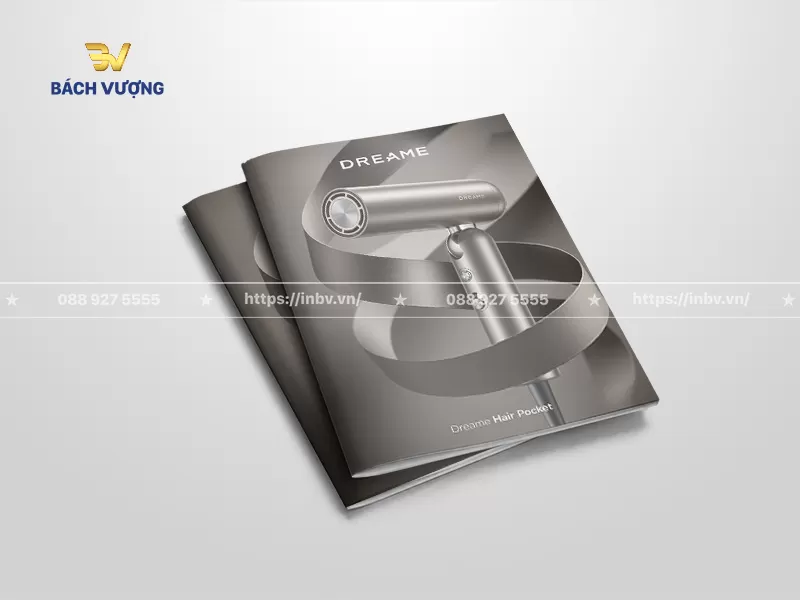 mẫu catalogue đồ gia dụng thiết bị chăm s&oacute;c c&aacute; nh&acirc;n tone m&agrave;u x&aacute;m kim loại sang trọng