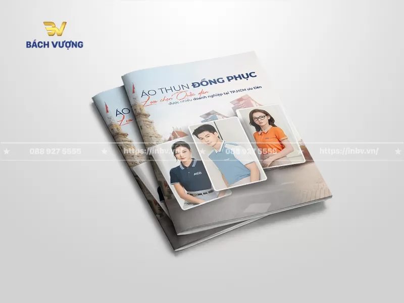 Mẫu catalogue &aacute;o thun đồng phục