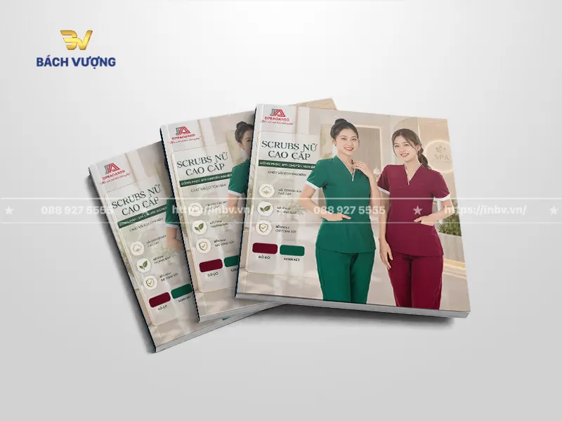 Mẫu catalogue đồng phục cho spa, thẩm mỹ viện,...