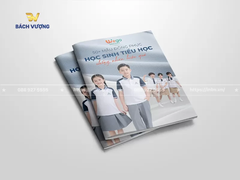 Mẫu catalogue đồng phục học sinh tiểu học