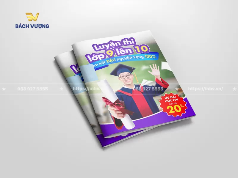 Mẫu catalogue cho trung t&acirc;m luyện thi