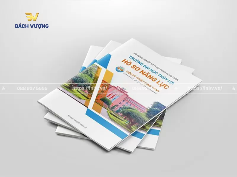 Mẫu catalogue đại học Thuỷ Lợi