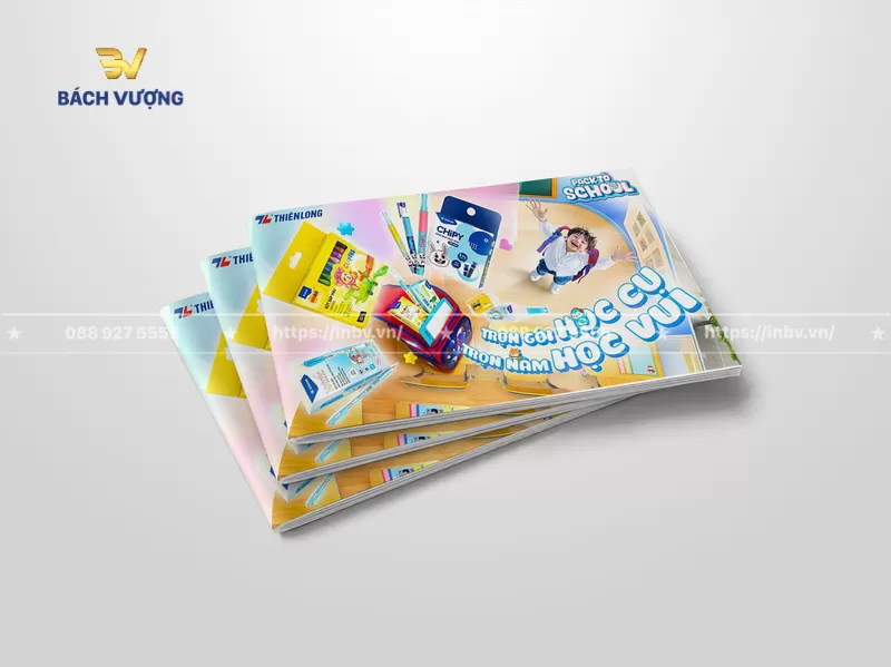 Mẫu catalogue dụng cụ học tập cho năm học mới