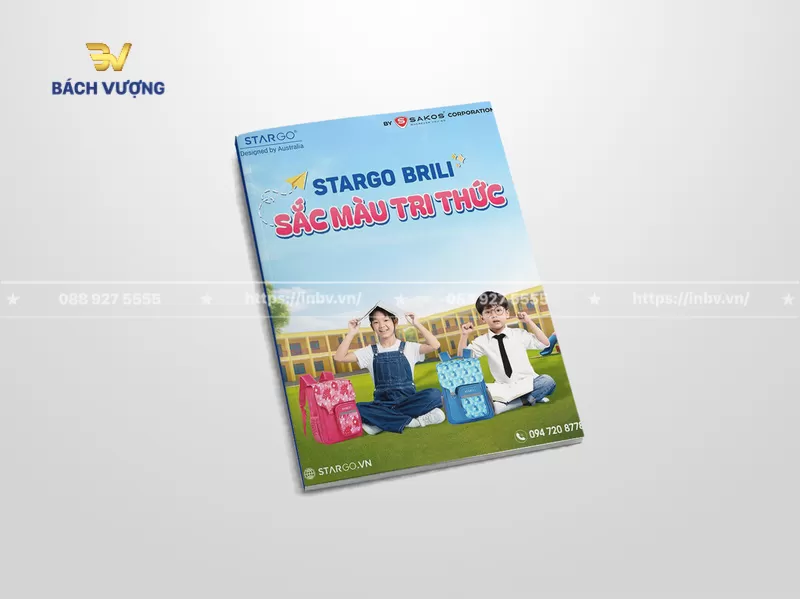 mẫu catalogue gi&aacute;o dục sắc m&agrave;u tri thức giới thiệu sản phẩm