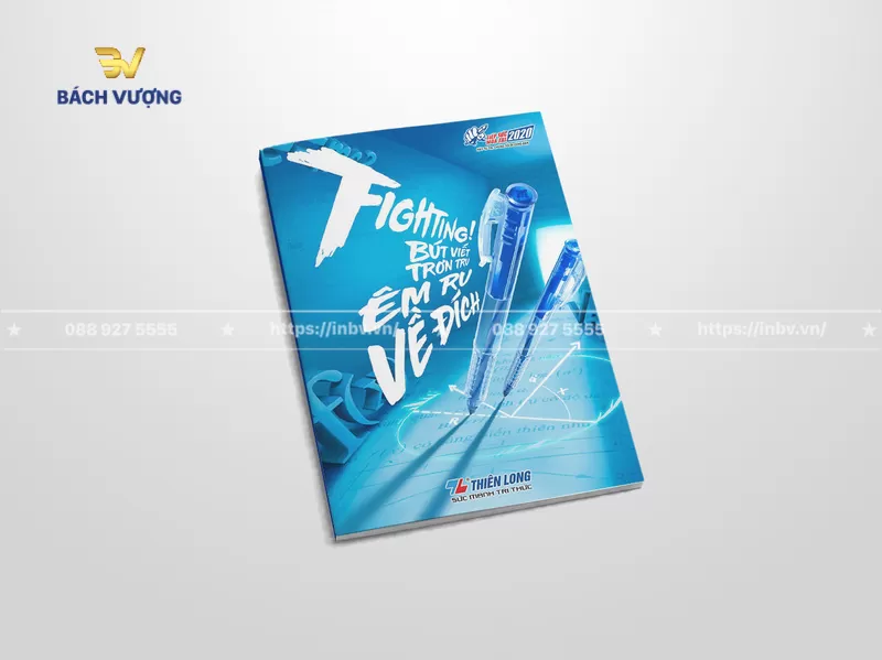 Mẫu catalogue giới thiệu sản phẩm b&uacute;t bi Thi&ecirc;n Long