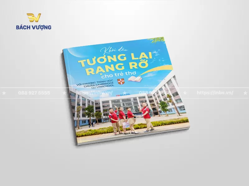 Mẫu catalogue gi&aacute;o dục hồ sơ năng lực trường tiểu học