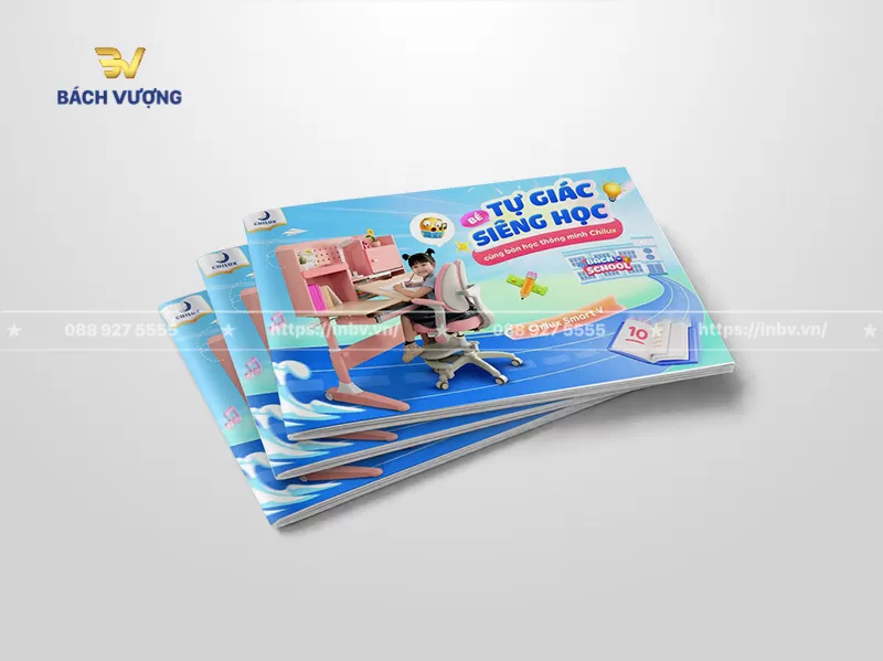 Mẫu catalogue sản phẩm b&agrave;n học th&ocirc;ng minh