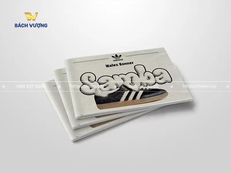 Mẫu catalogue gi&agrave;y d&aacute;ng ngang phong c&aacute;ch vintage