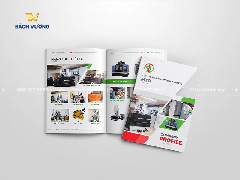 Mẫu catalogue giới thiệu c&ocirc;ng ty lĩnh vực cơ kh&iacute; chế tạo
