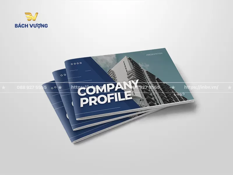 Mẫu catalogue giới thiệu c&ocirc;ng ty x&acirc;y dựng thiết kế ngang hiện đại