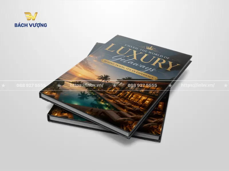 Mẫu catalogue luxury giới thiệu dịch vụ du lịch nghỉ dưỡng thượng lưu