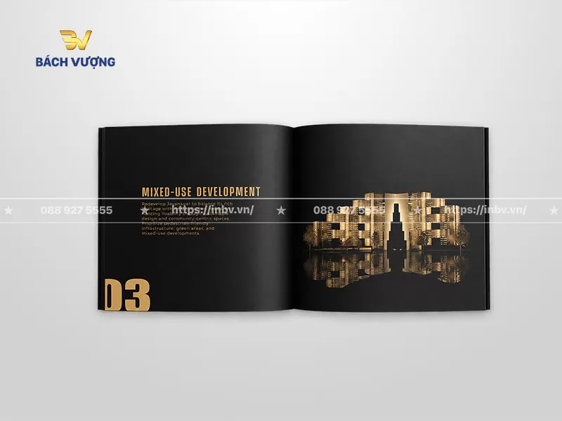 Mẫu catalogue luxury giới thiệu dự &aacute;n quy hoạch đ&ocirc; thị