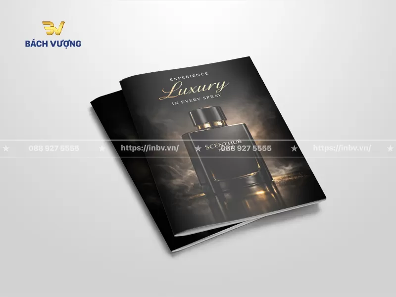 Mẫu catalogue luxury thương hiệu nước hoa