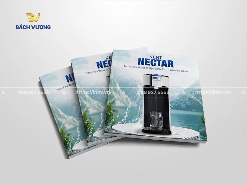 Mẫu catalogue m&aacute;y lọc nước g&acirc;y ấn tượng thị gi&aacute;c mạnh mẽ