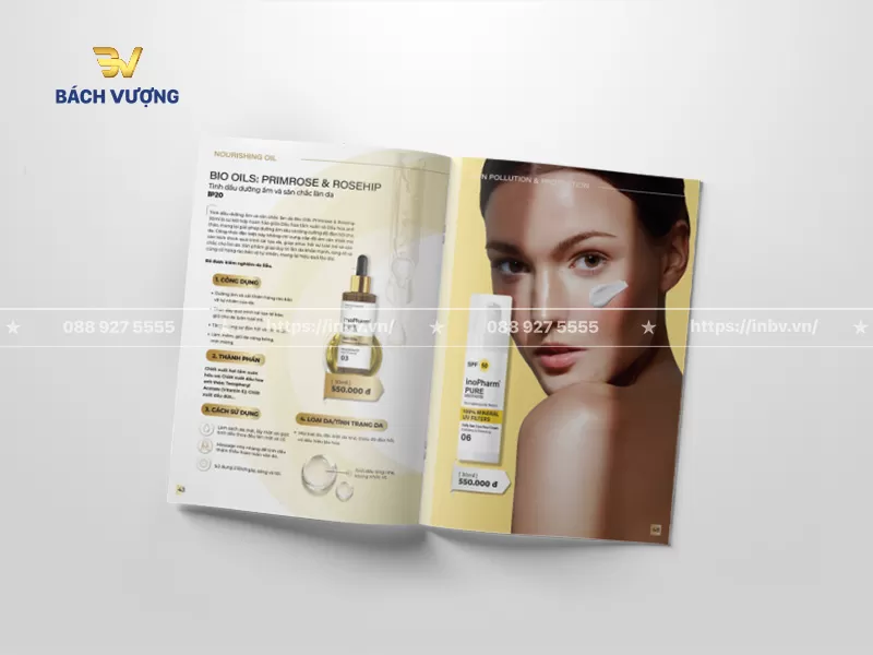 Thiết kế trang giới thiệu sản phẩm hiển thị chi tiết c&ocirc;ng dụng, th&agrave;nh phần, c&aacute;ch sử dụng & gi&aacute; b&aacute;n sản phẩm