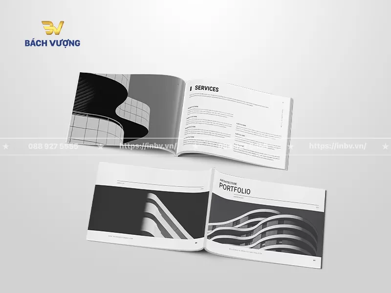Mẫu catalogue kiến tr&uacute;c & nội thất hiện đại