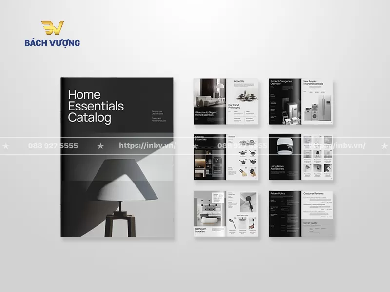 Mẫu catalogue nội thất đồ d&ugrave;ng gia đ&igrave;nh