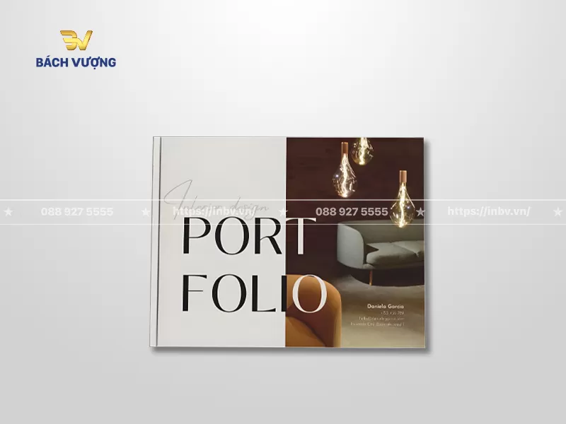Mẫu catalogue nội thất khổ vu&ocirc;ng ngang ấn tượng