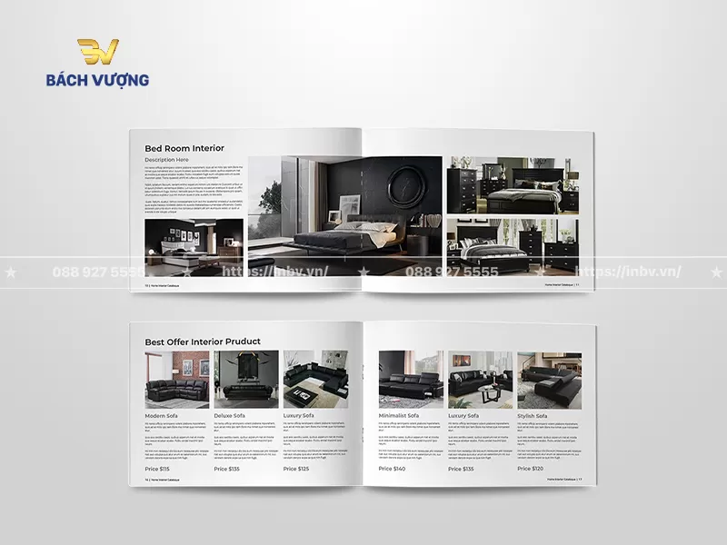 Mẫu catalogue nội thất ph&ograve;ng ngủ