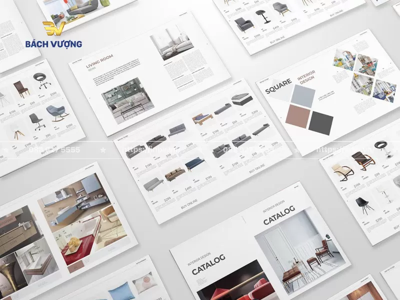 Mẫu catalogue nội thất tổng hợp
