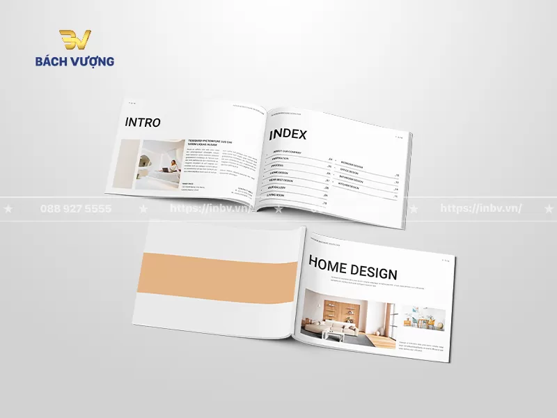 In ấn catalogue trọn g&oacute;i tại B&aacute;ch Vượng