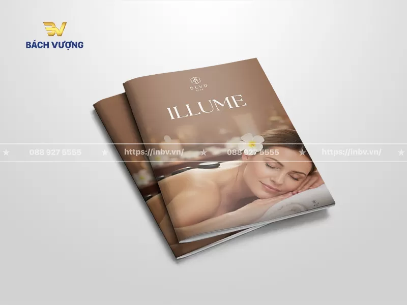 mẫu catalogue spa massage đ&aacute; n&oacute;ng thư gi&atilde;n t&ocirc;ng m&agrave;u n&acirc;u kem ấm &aacute;p