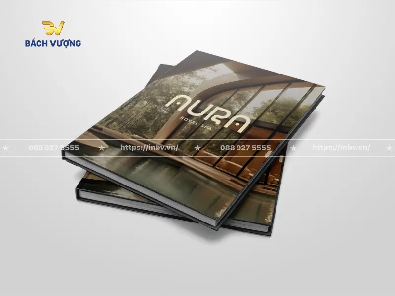 mẫu catalogue spa với h&igrave;nh ảnh trực quan kh&ocirc;ng gian kiến tr&uacute;c nghỉ dưỡng