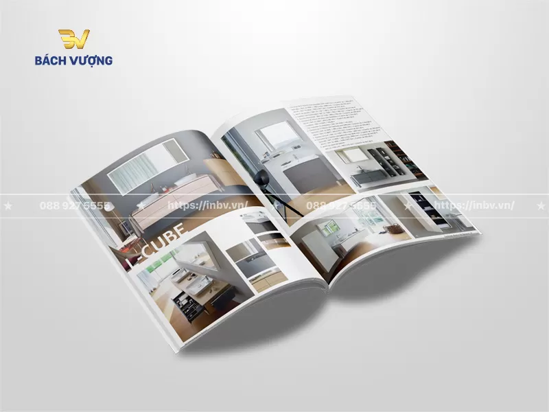 &Yacute; tưởng phối cảnh ph&ograve;ng tắm trong mẫu catalogue thiết bị vệ sinh