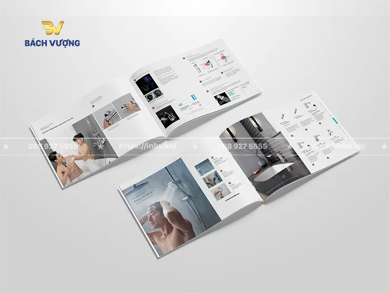 mẫu catalogue thiết bị vệ sinh giới thiệu c&aacute;c d&ograve;ng sen tắm thế hệ mới