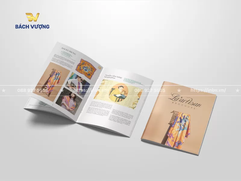 Mẫu catalogue vải lụa tơ tằm nghệ thuật cao cấp