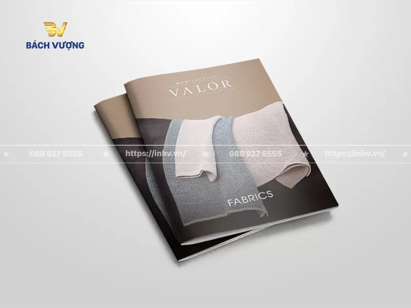 Mẫu catalogue vải thời trang cao cấp